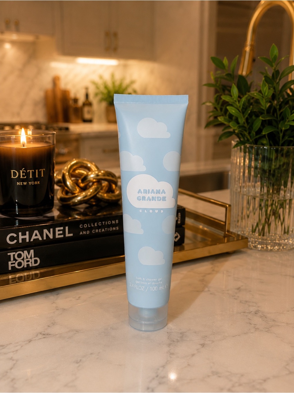 ARIANA GRANDE CLOUD Bath & Shower Gel 3.4 oz 100 mL RARE NEW HTF Body Wash